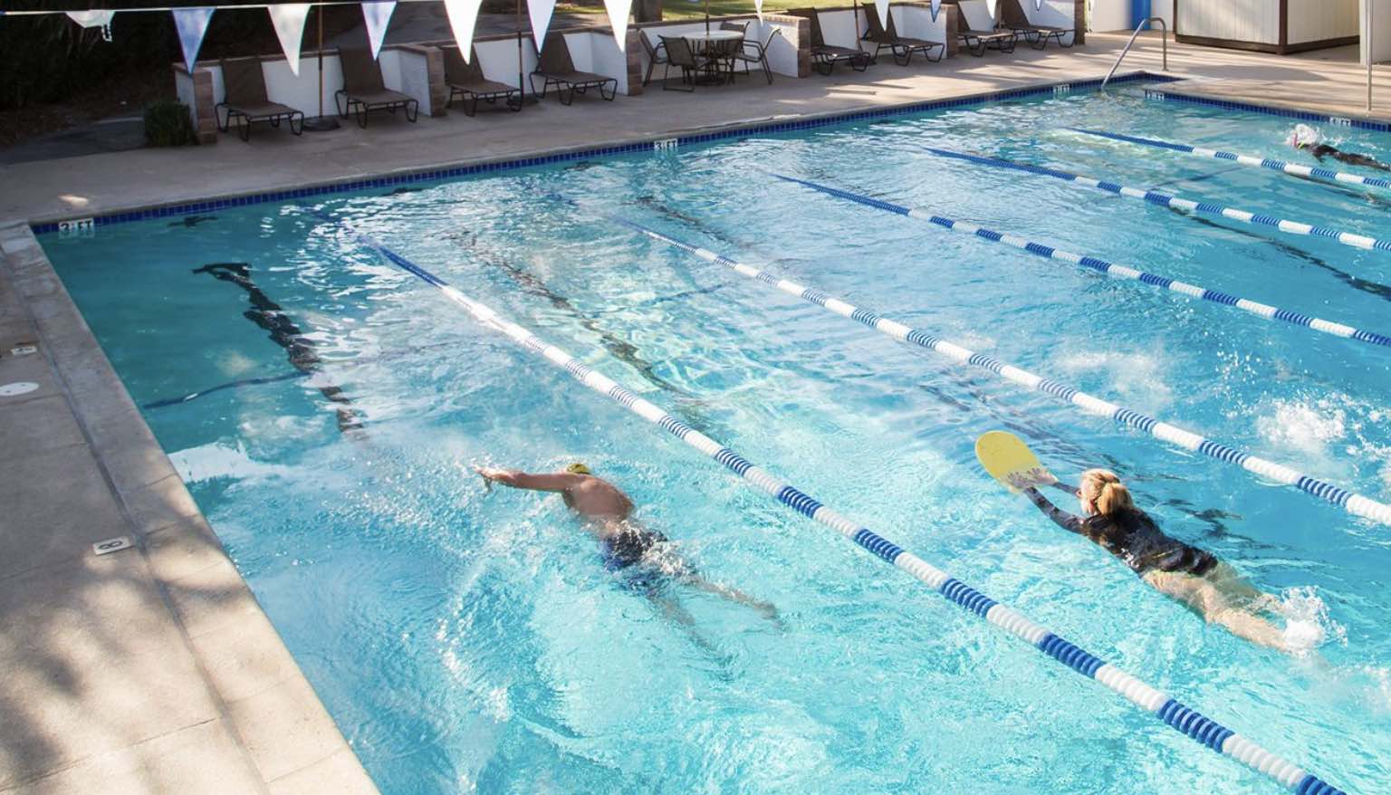 Swimmers at Westlake Athletic Club 